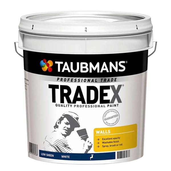 Taubmans Tradex  Low Sheen Interior Wall Paint 15L - 36 Bucket Bulk Deal