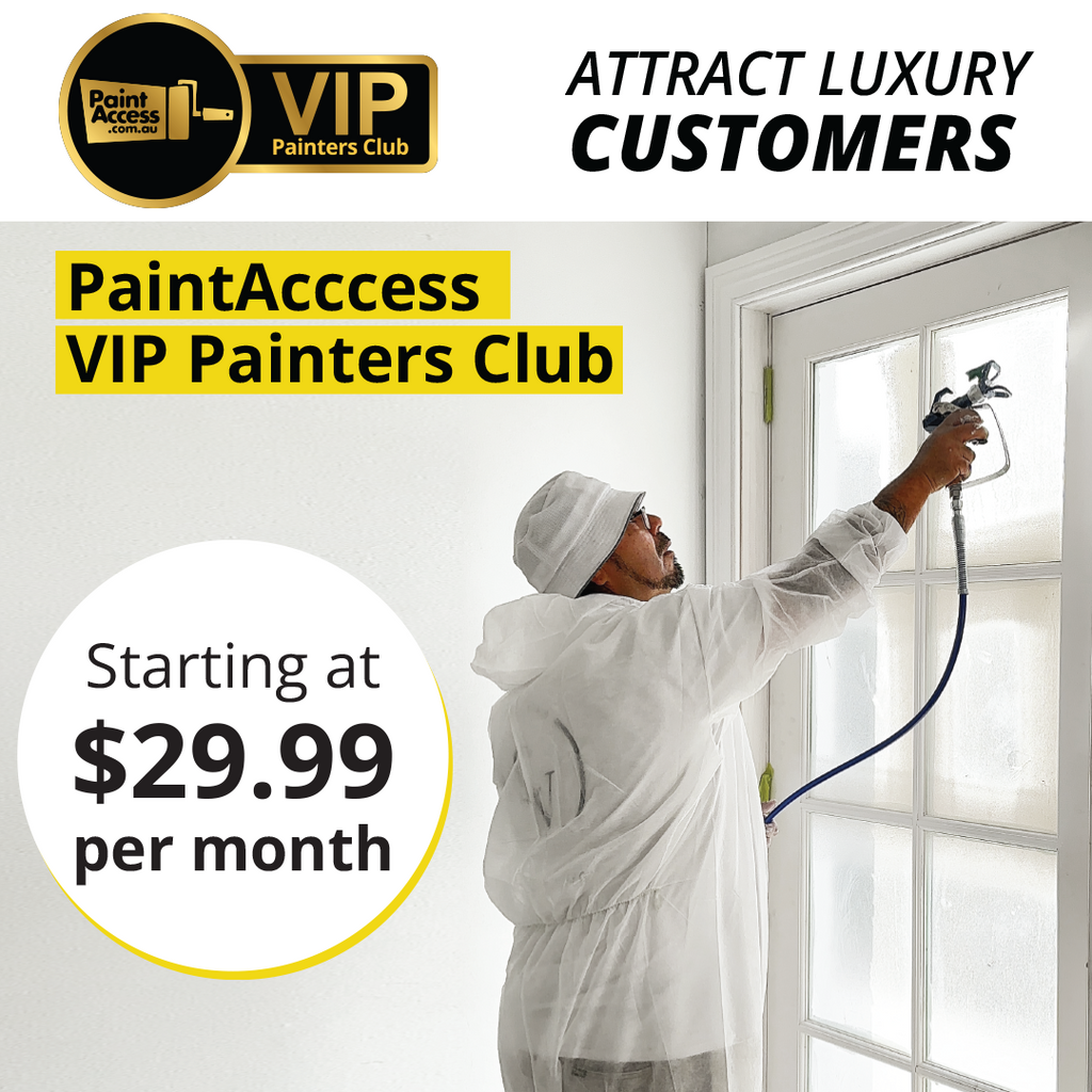 PaintAccess VIP painters club membership