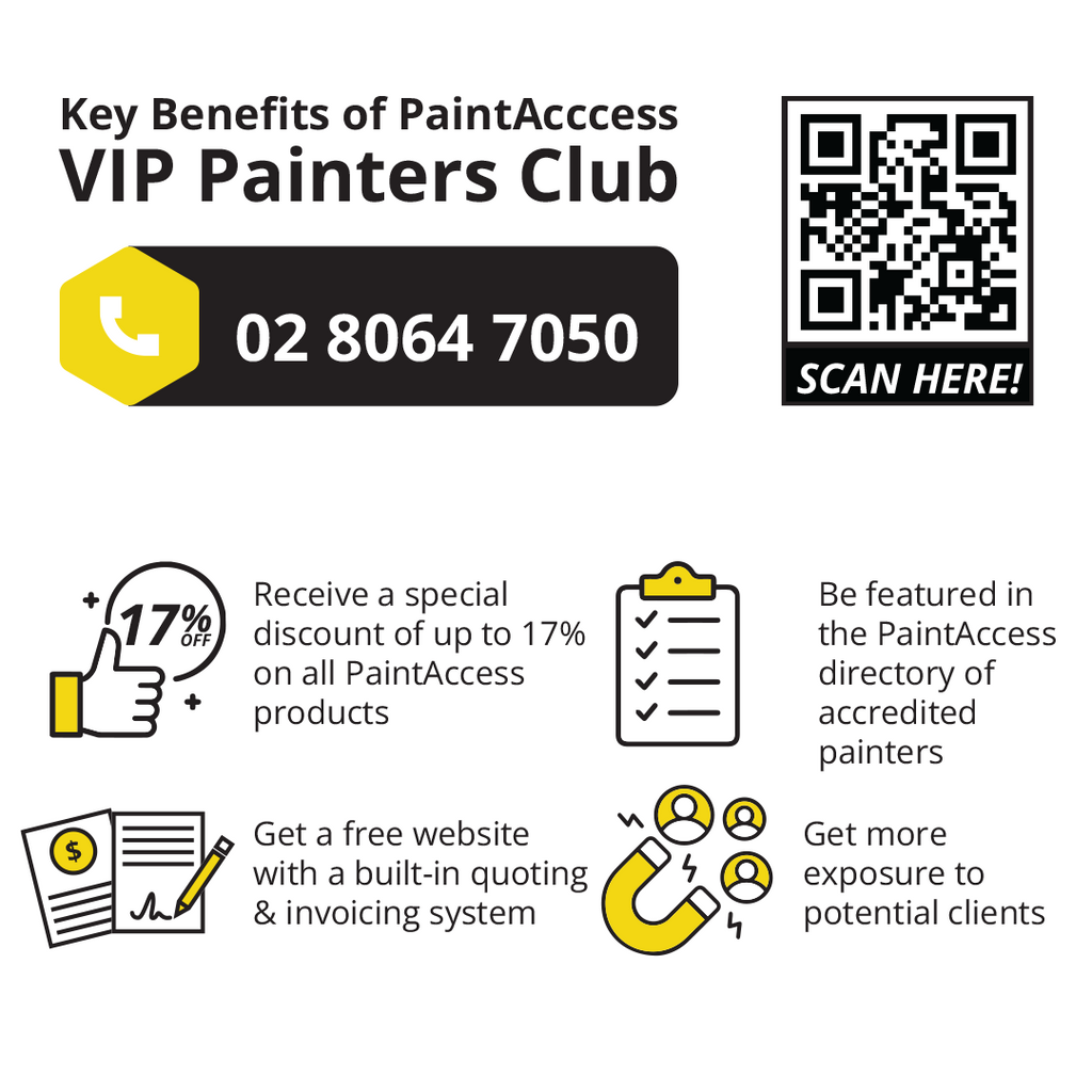 PaintAccess VIP painters club membership