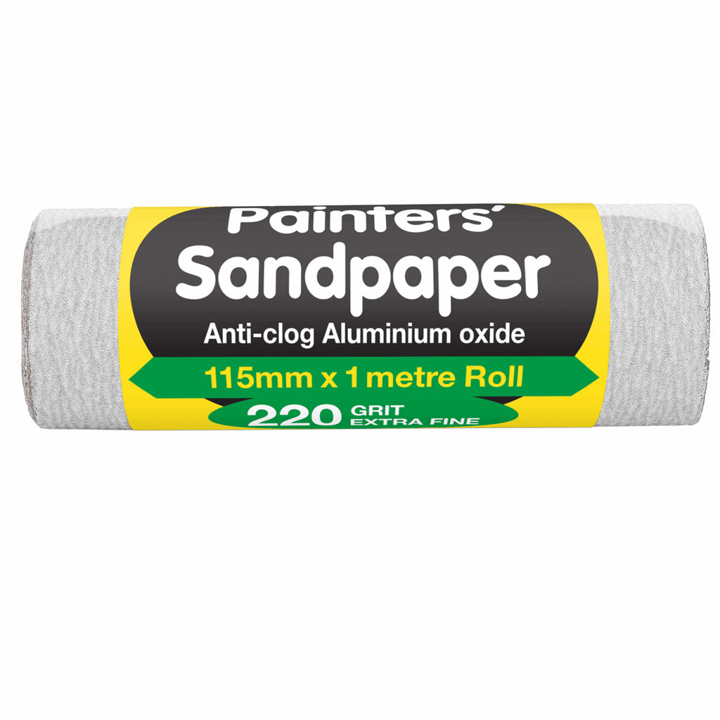 Uni-Pro Anti-Clog Sandpaper 1mt Rolls Aluminium Oxide - Box of 10