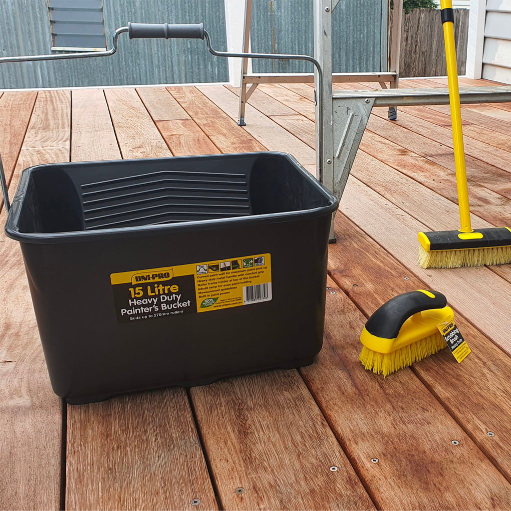 Uni-Pro 15 Litre Painter's Bucket Fits 270mm roller - Box of 6