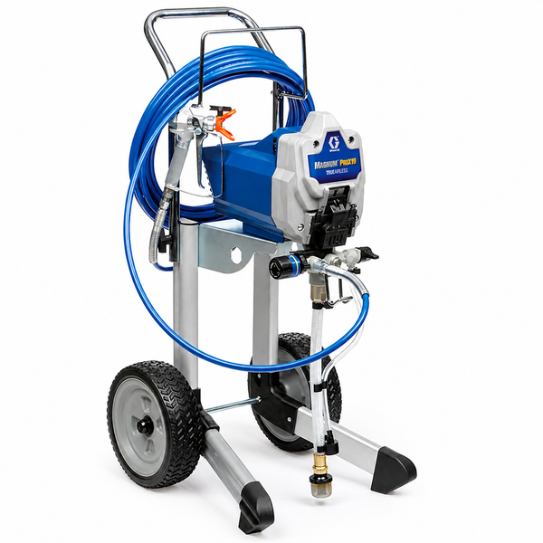 Graco Magnum ProX19 Electric Airless Paint Sprayer Hi Boy (17H210) with Value Pack
