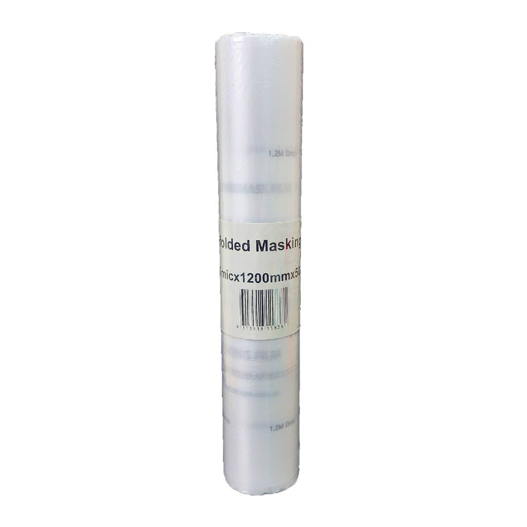 Stylus KWIKMASK 1200mm x 50m HDPE masking film roll with corona treatment for paint