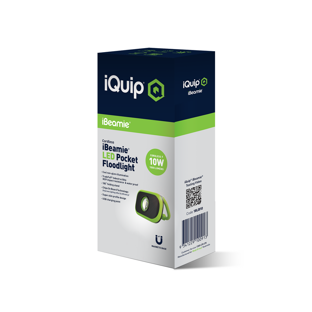 iQuip iBeamie LED Rechargeable Pocket Spotlight