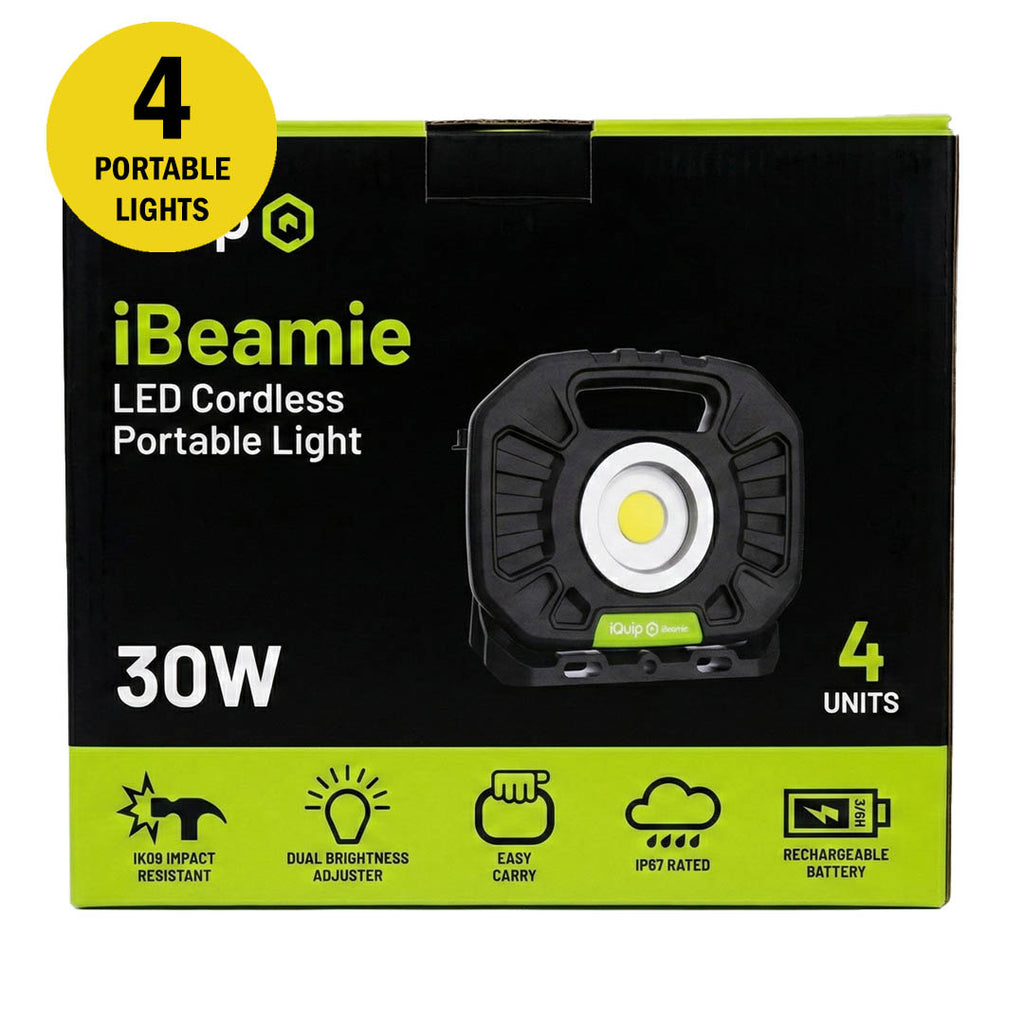 iQuip iBeamie LED Cordless Portable Light 30Watt
