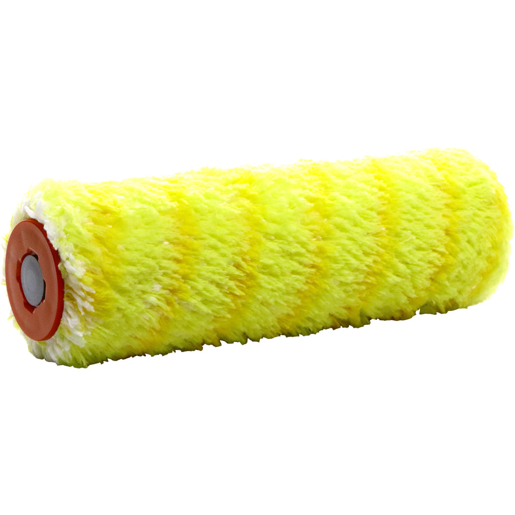 Ultima Micro yellow microfiber nylon blend roller sleeve for low stipple finish
