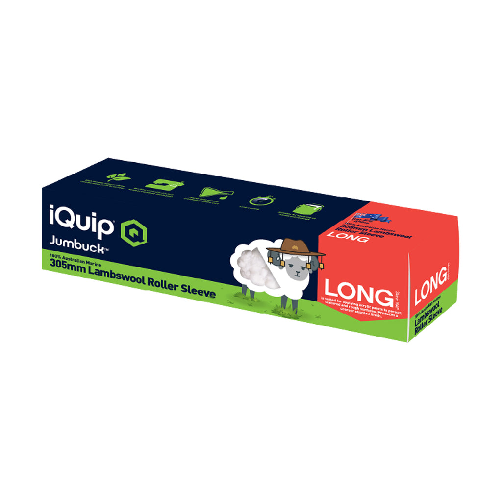 iQuip Jumbuck - Lambswool Roller Sleeve Long Nap 24mm