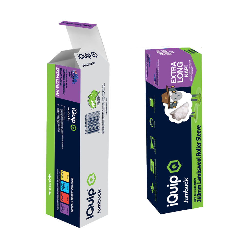 iQuip Jumbuck Lambswool Roller Sleeve Extra Long Nap 26mm