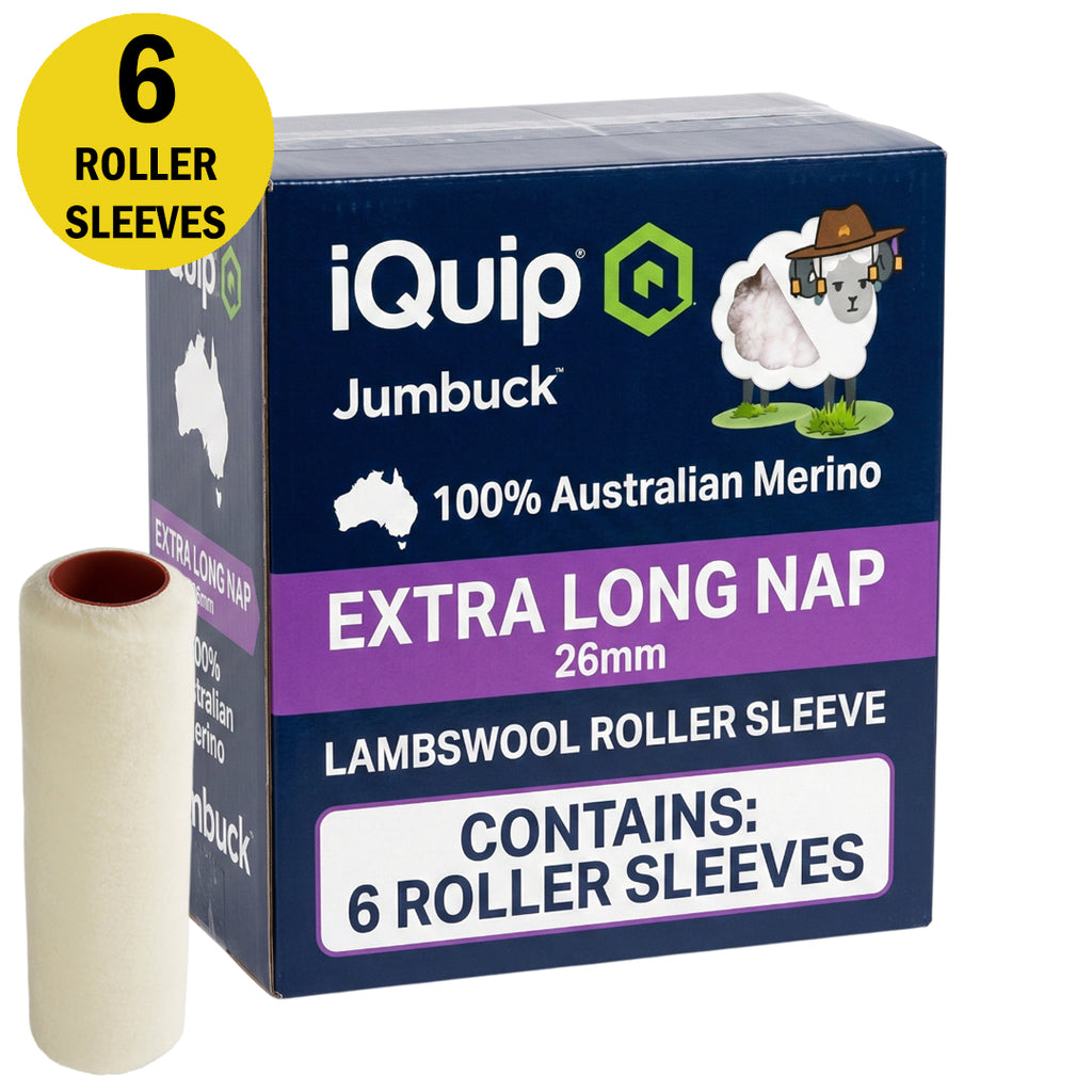 iQuip Jumbuck Lambswool Roller Sleeve Extra Long Nap 26mm