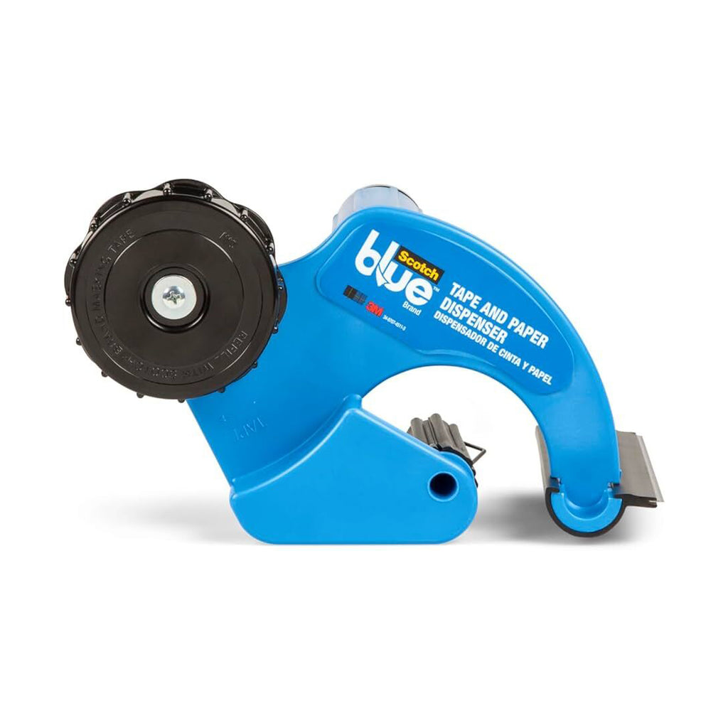 Side view of ScotchBlue tape and paper dispenser tool body