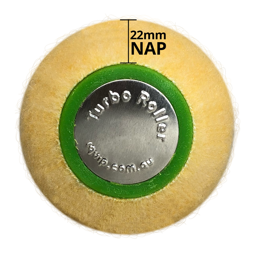iQuip Turbo Roller Sleeve Professional 22mm Nap Range