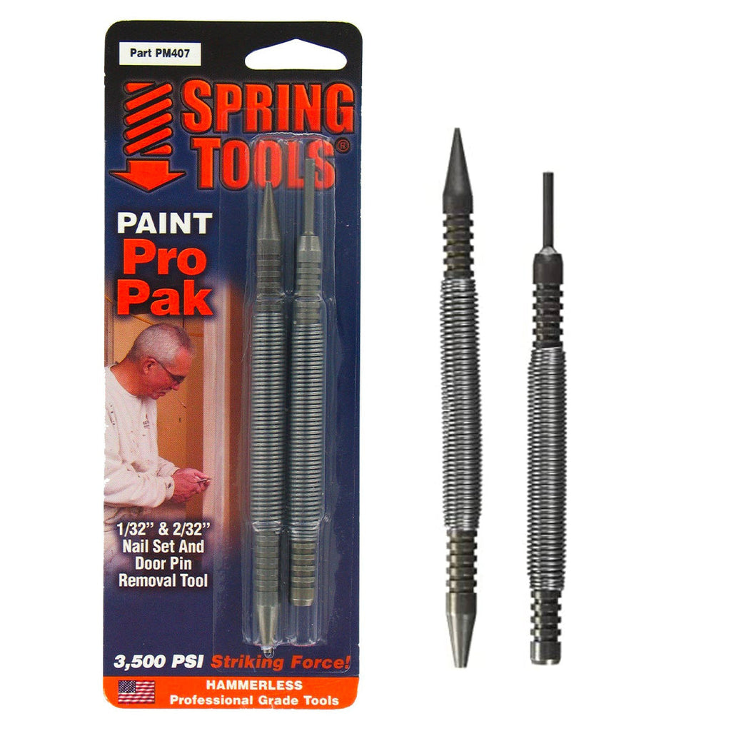 Spring Tools Paint Pro Pak - Nail Punch and Hinge Tool
