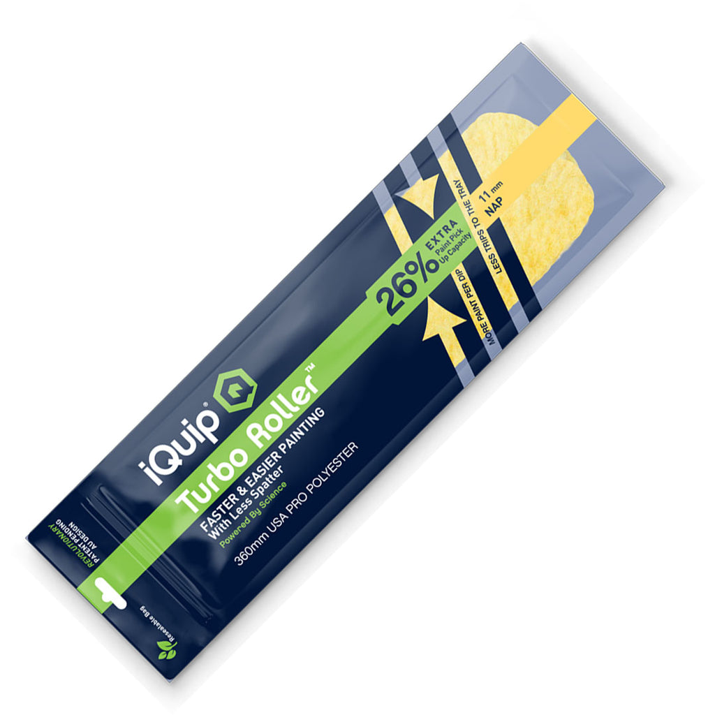 iQuip Turbo Roller Sleeve Professional 11mm Nap Range