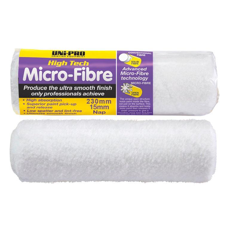 Uni-Pro High Tech Microfibre Roller Covers - Box of 12