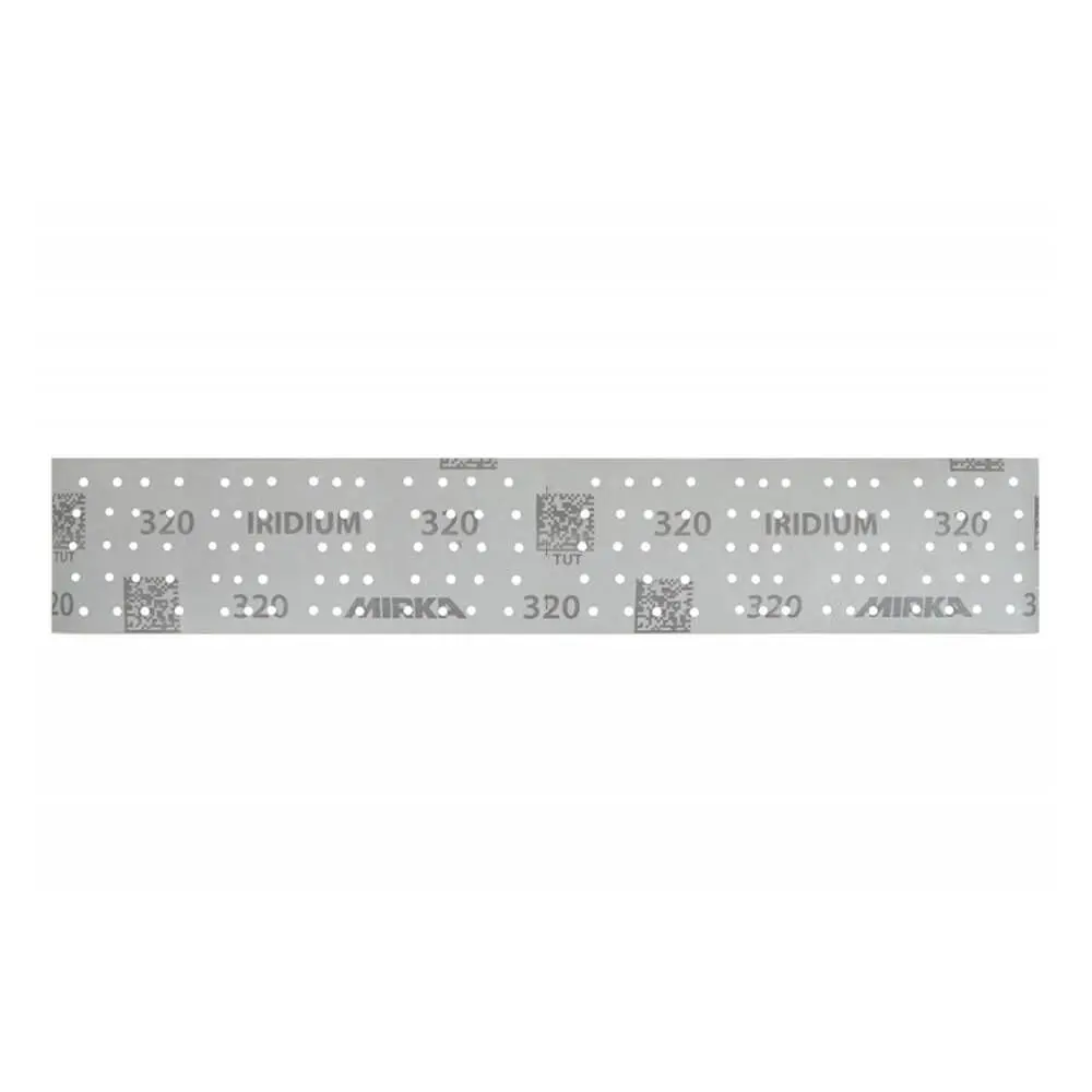 Mirka Iridium 70 x 400mm Perforated Sanding Sheets - 100 Pack