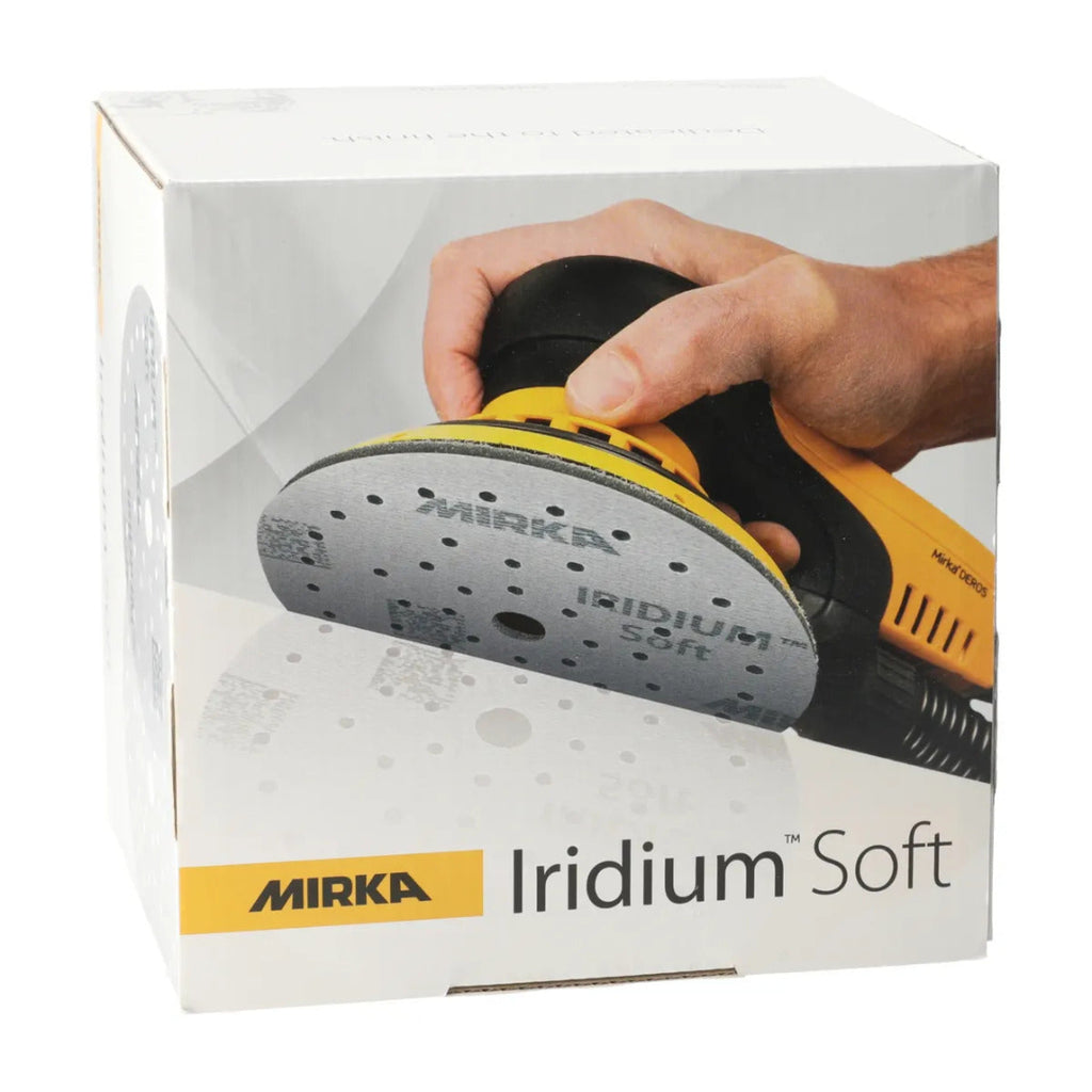 Mirka Iridium Soft Foam Abrasive Discs 125mm - 20 Pack