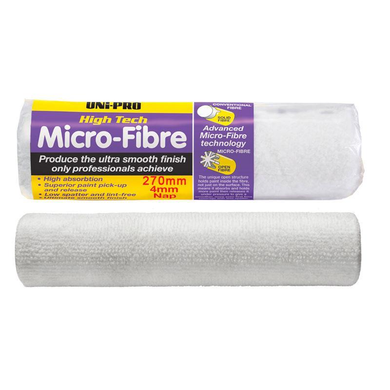 Uni-Pro High Tech Microfibre Roller Covers - Box of 12