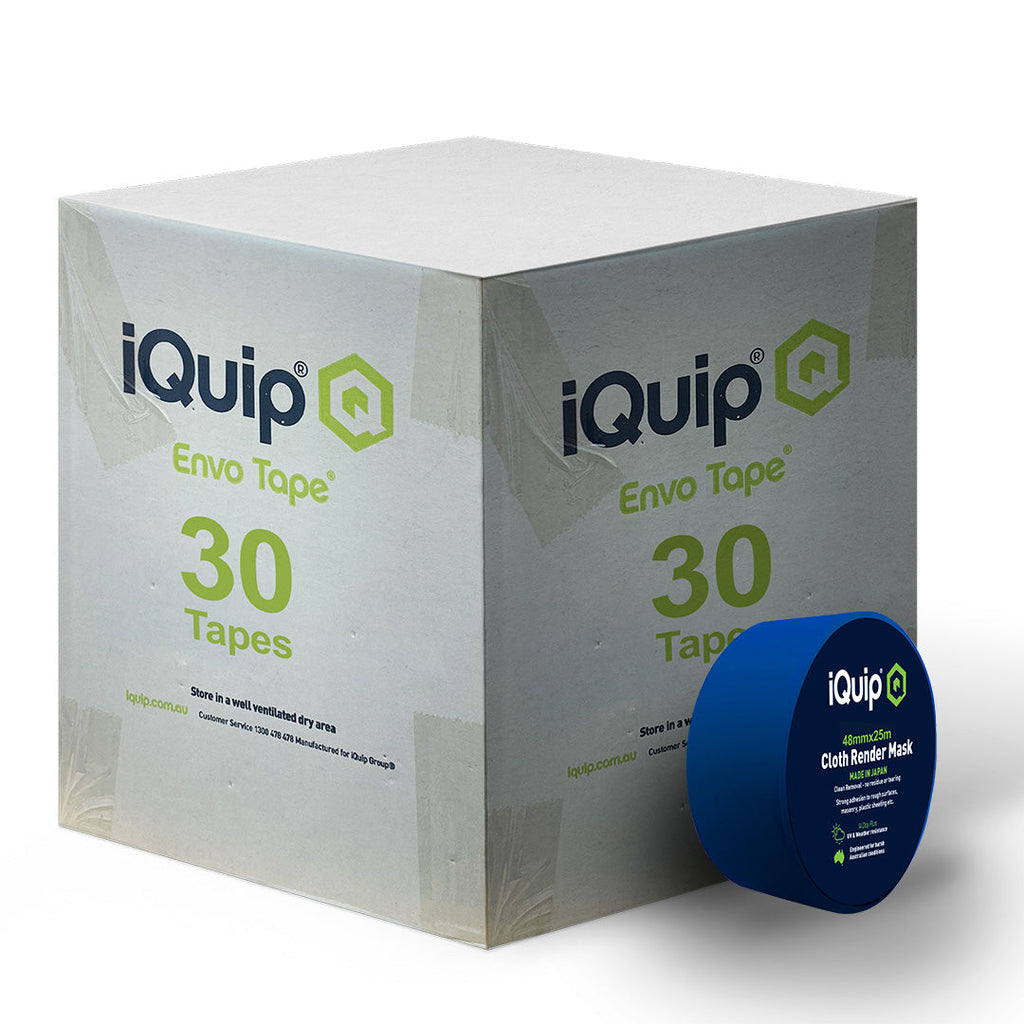 iQuip Japanese Cloth Masking Tape 48mm X 25m / Box of 30 Rolls
