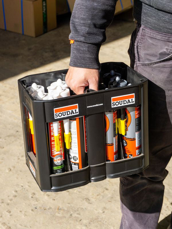 Soudal Heavy Duty Black Crates