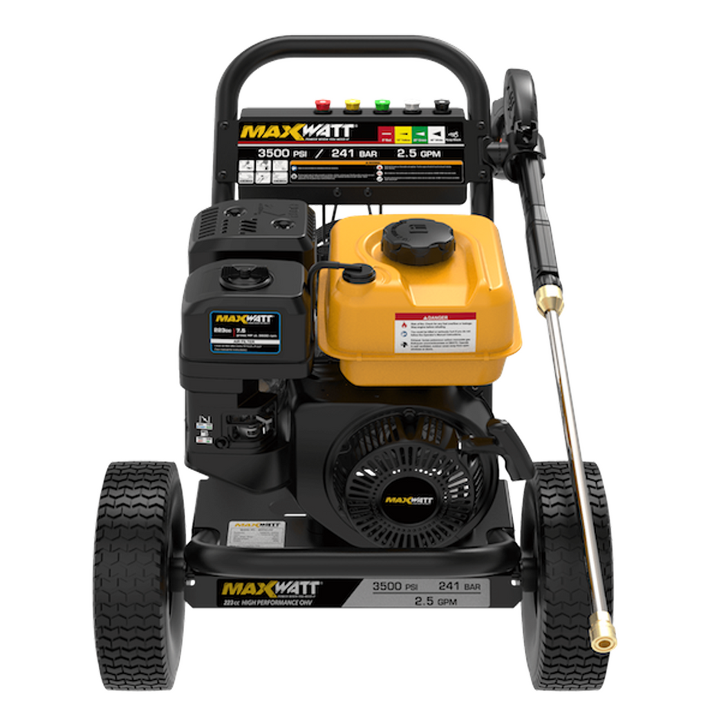 MaxWatt 3500 PSI Petrol High Pressure Washer