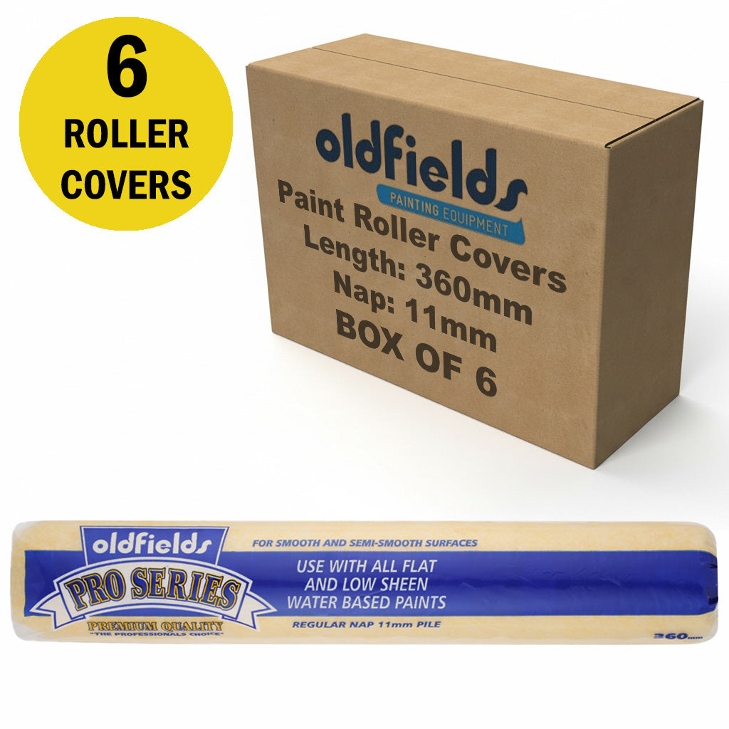 Oldfields Pro Series Paint Roller Covers 11mm Nap