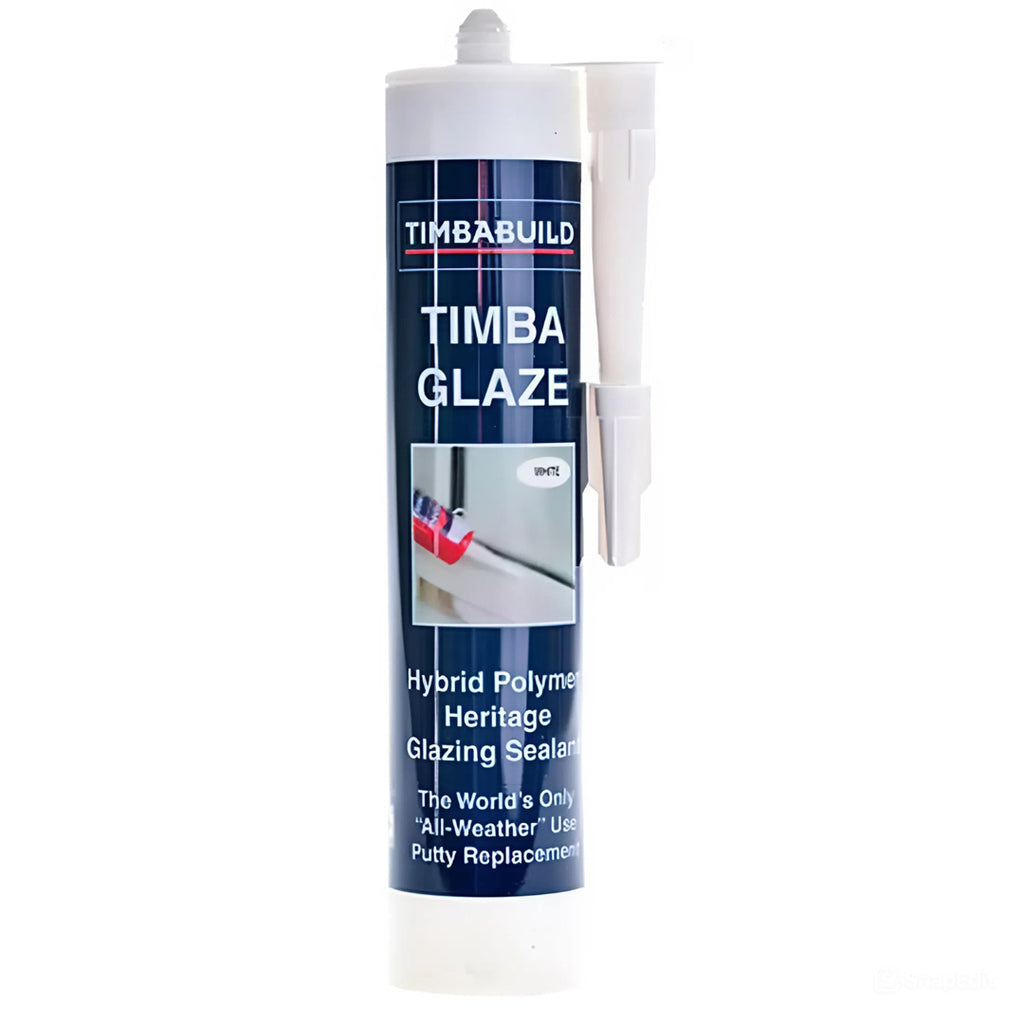 iQuip Timbabuild Timba Glaze hybrid polymer glazing sealant and putty replacement