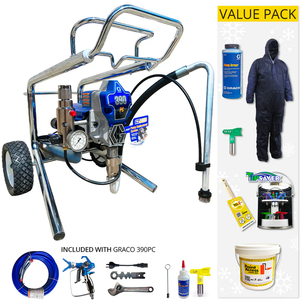 Graco Ultra 390PC - 395PC Pro Electric Airless Sprayer with Bonus Pack - Special Best of the Best