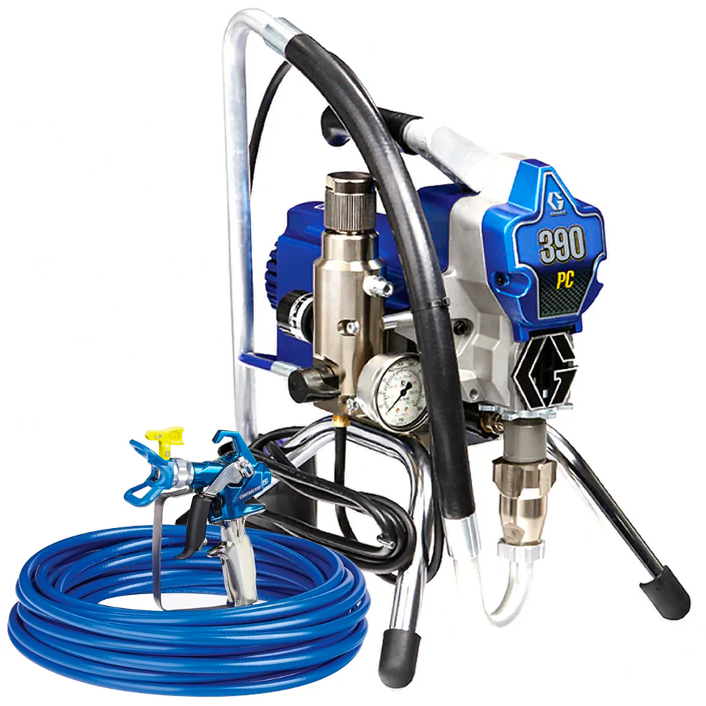 Graco Ultra 390PC Pro Electric Airless Sprayer Stand + Bonus Pack - Combo Deal