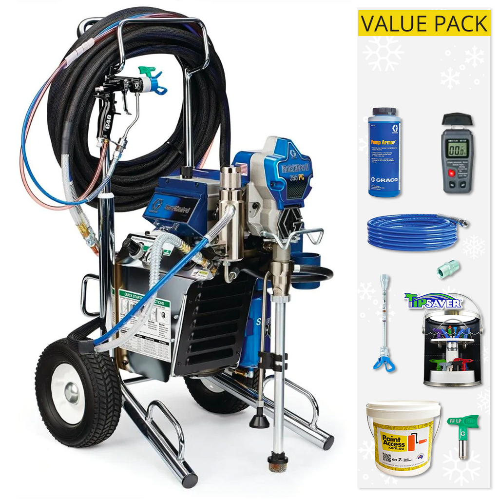 Graco FinishPro II 395 PC Air-Assisted Airless Sprayer (17C321) with Bonus