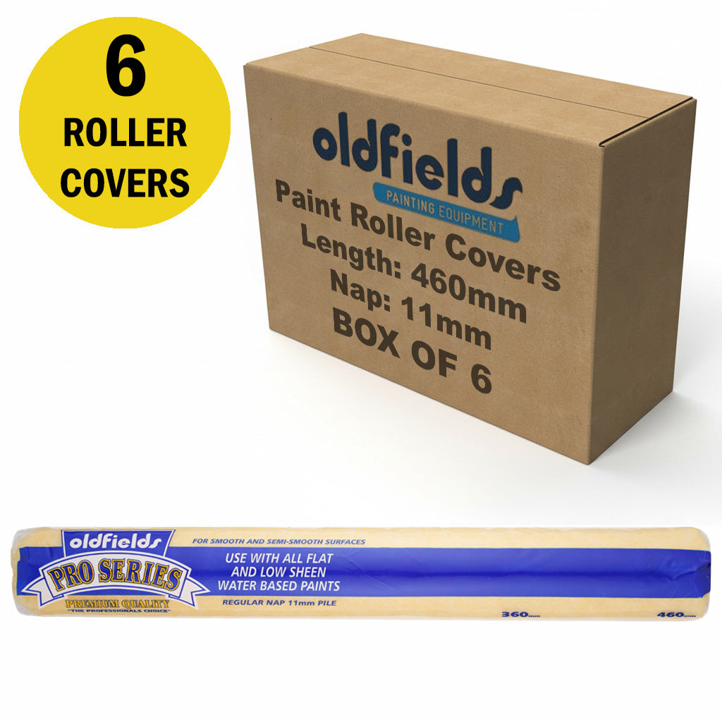 Oldfields Pro Series Paint Roller Covers 11mm Nap