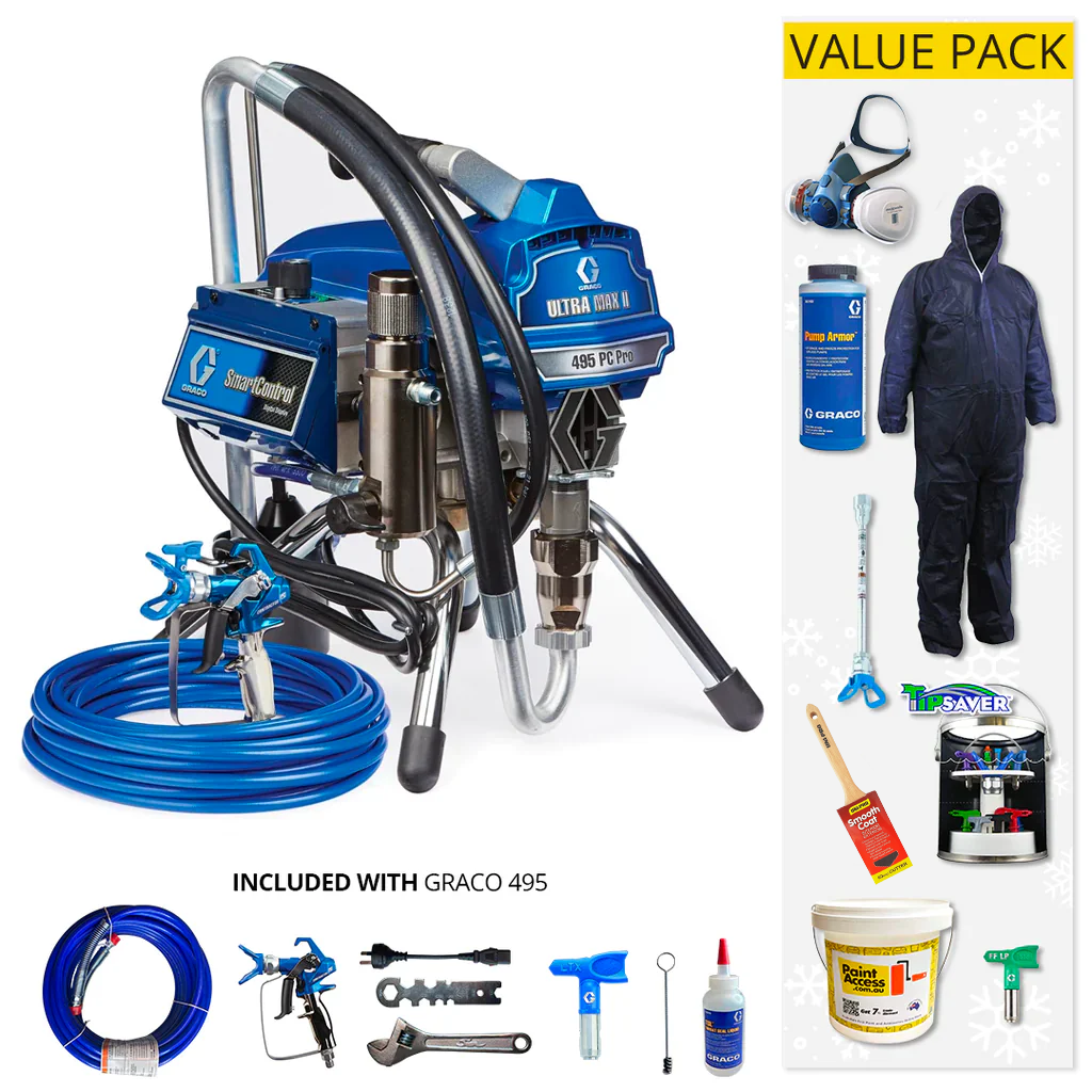 Graco Ultra 495PCPro Electric Airless Sprayer Range