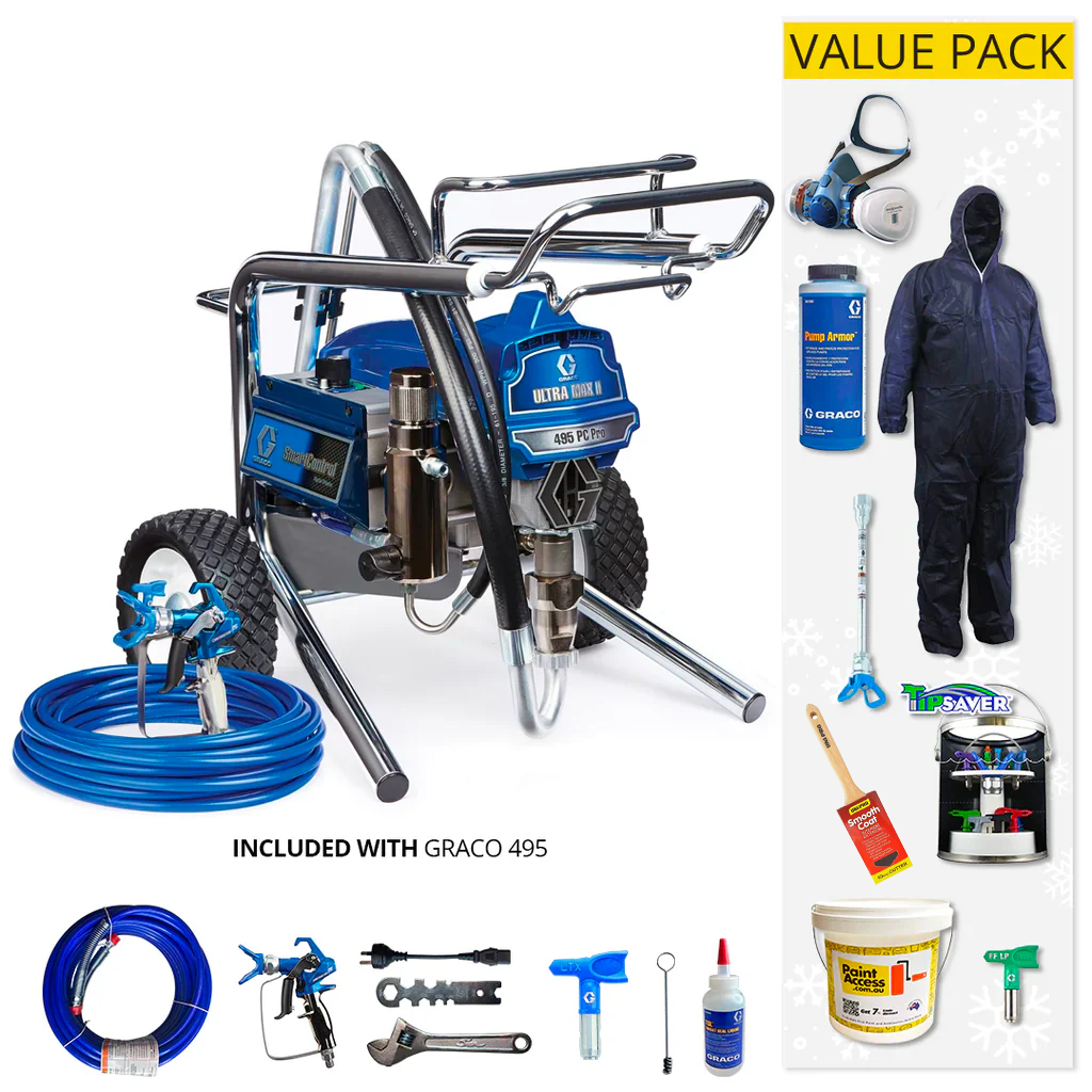 Graco Ultra 495PCPro Electric Airless Sprayer Range