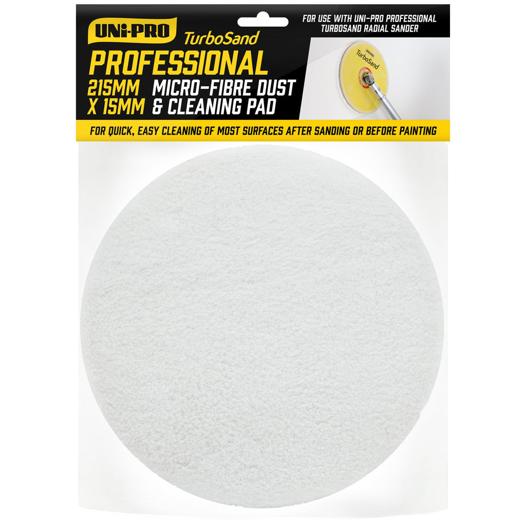 Uni-Pro Professional TurboSand Circular Pole Sander and Microfibre Cleaning Pad - Special