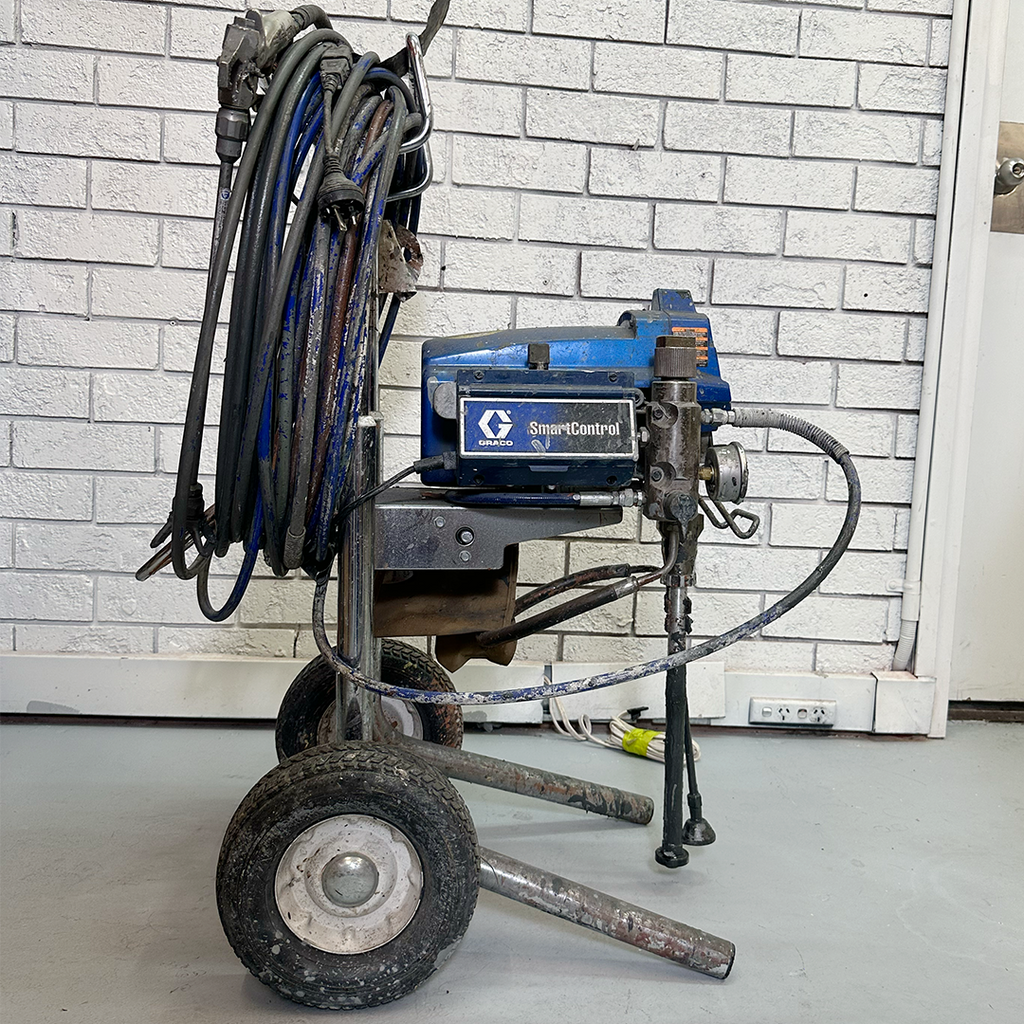 Ultra Max II 595PC Pro Electric Airless Sprayer - Hi-Boy Cart - used paint sprayer