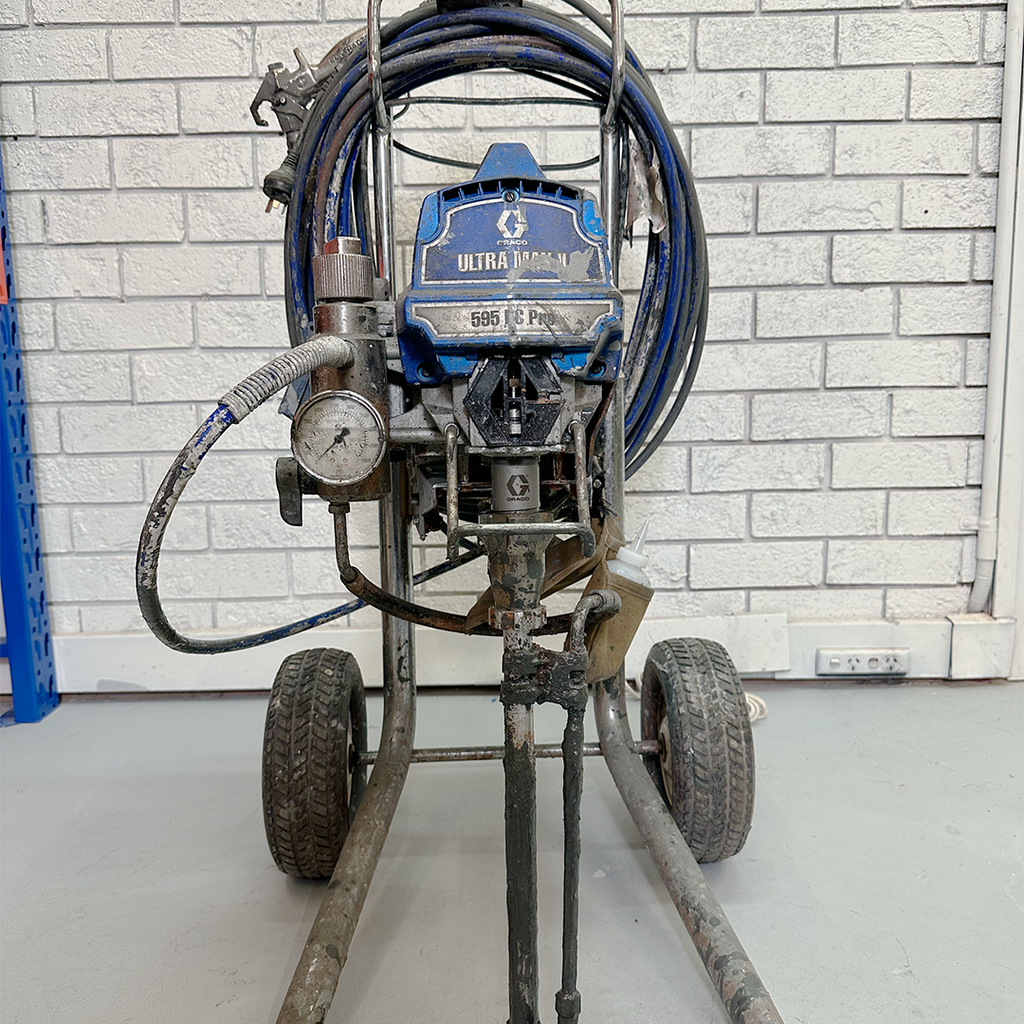Ultra Max II 595PC Pro Electric Airless Sprayer - Hi-Boy Cart - used paint sprayer