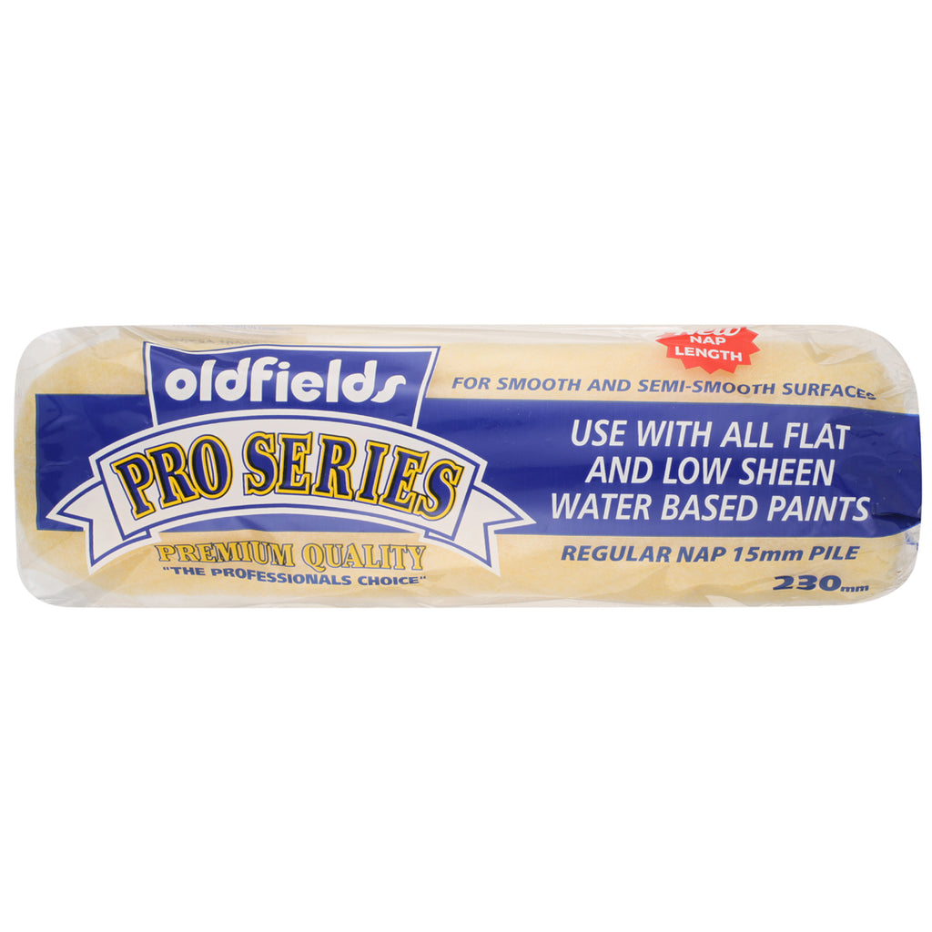 Oldfields Pro Series Paint Roller Covers 15mm Nap