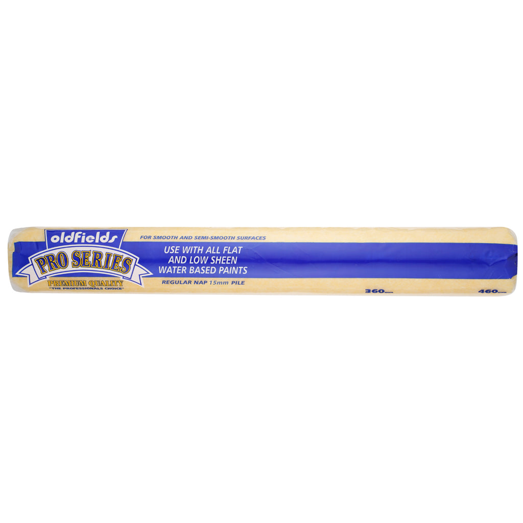 Oldfields Pro Series Paint Roller Covers 15mm Nap
