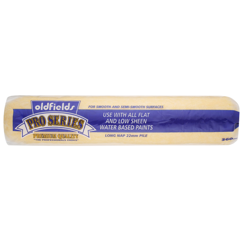 Oldfields Pro Series Paint Roller Covers 22mm Nap
