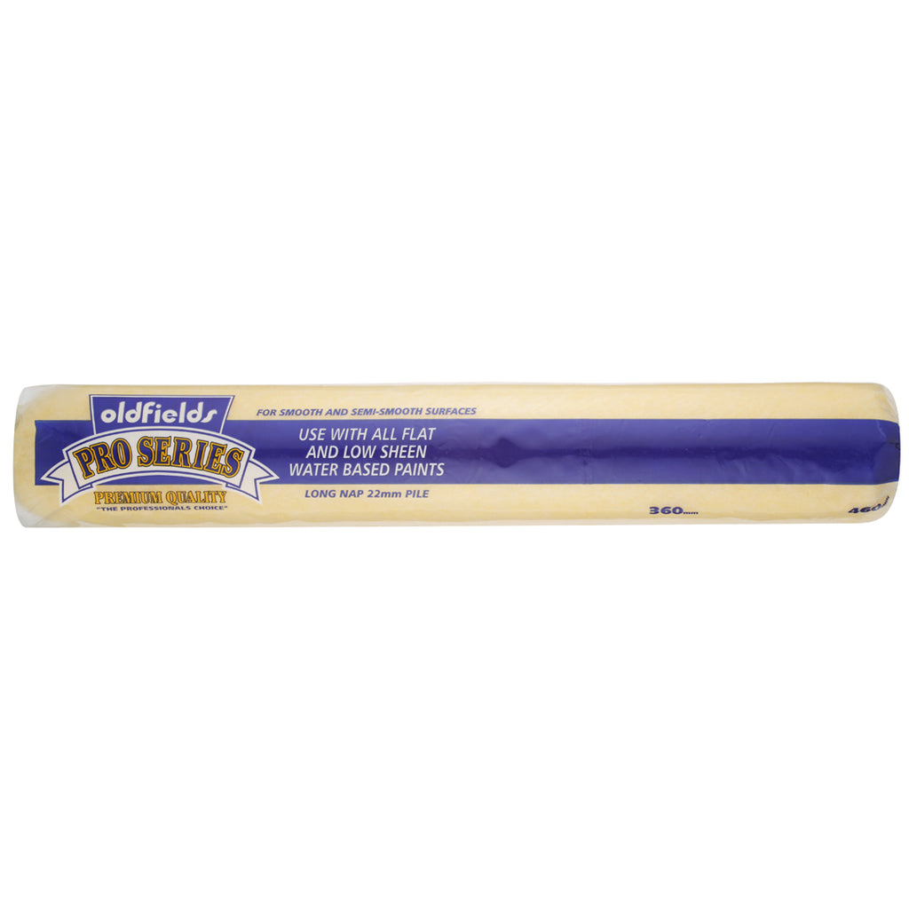 Oldfields Pro Series Paint Roller Covers 22mm Nap