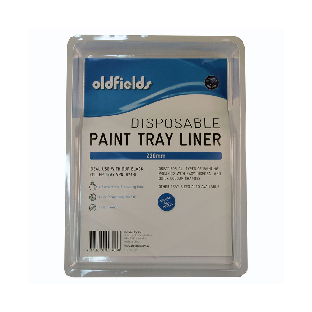 Oldfields 230mm lightweight plastic tray liner compatible with all paint types
