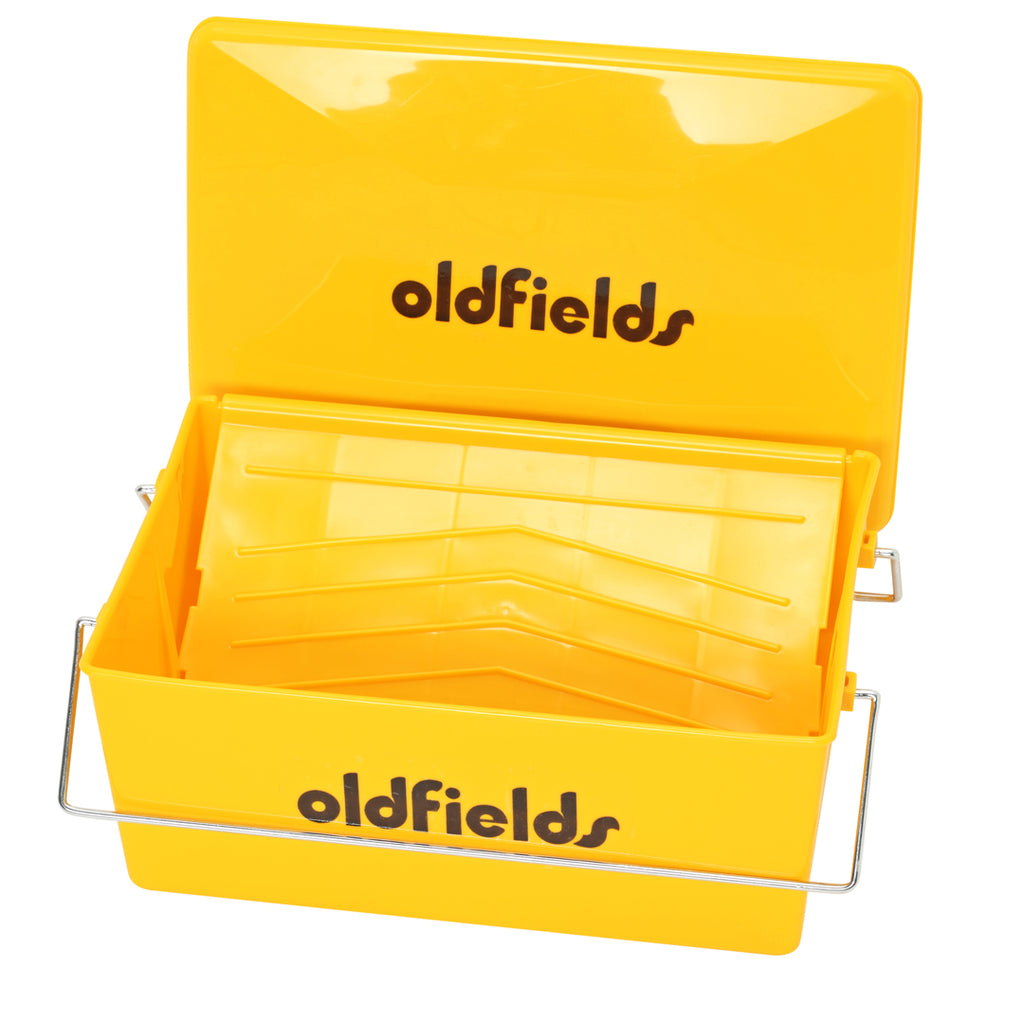 Oldfields Strong Plastic Bucket with Lid for Painters Pack of 3