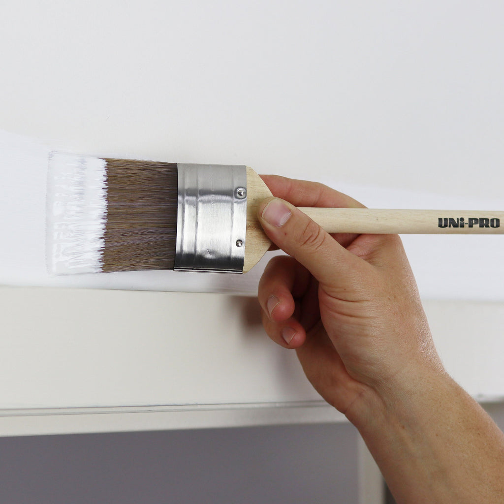 Uni-Pro Smooth Coat Synthetic Oval Cutter Paint Brush - Box of 12
