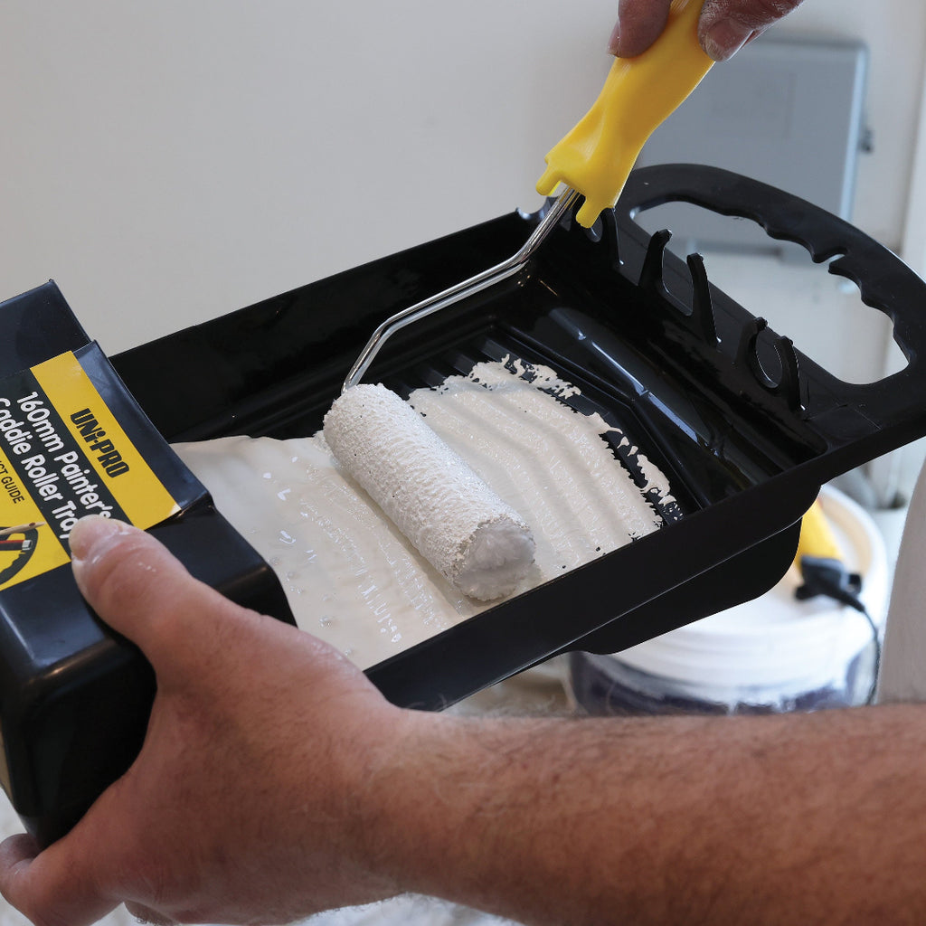Uni-Pro 160mm Paint Caddie Roller Tray - Box of 10