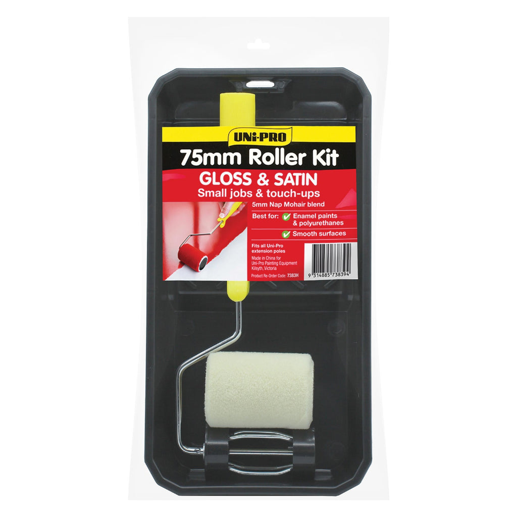 Uni-Pro Enamel Roller Kits Range 5mm Nap - Sold by Box
