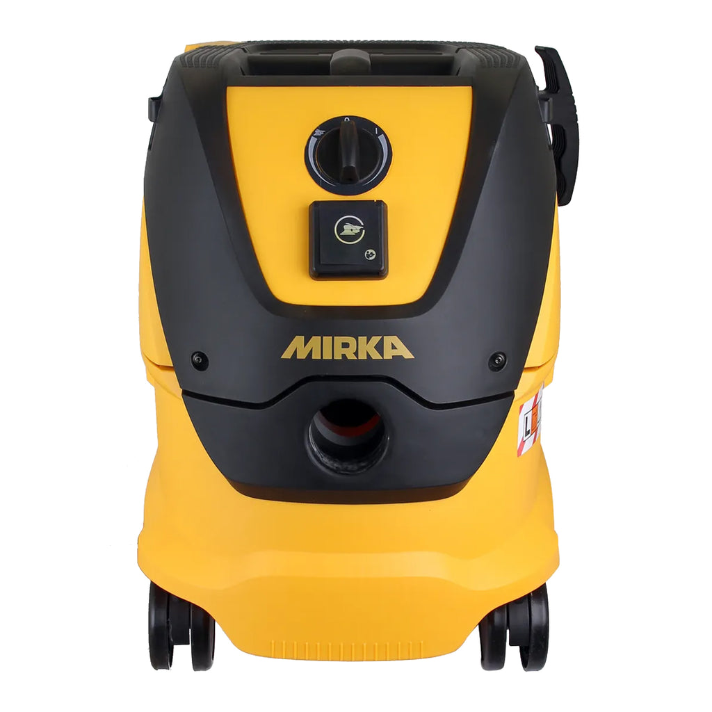 Mirka 1230L L-Class dust extractor with 1200W motor and auto-start for power tools