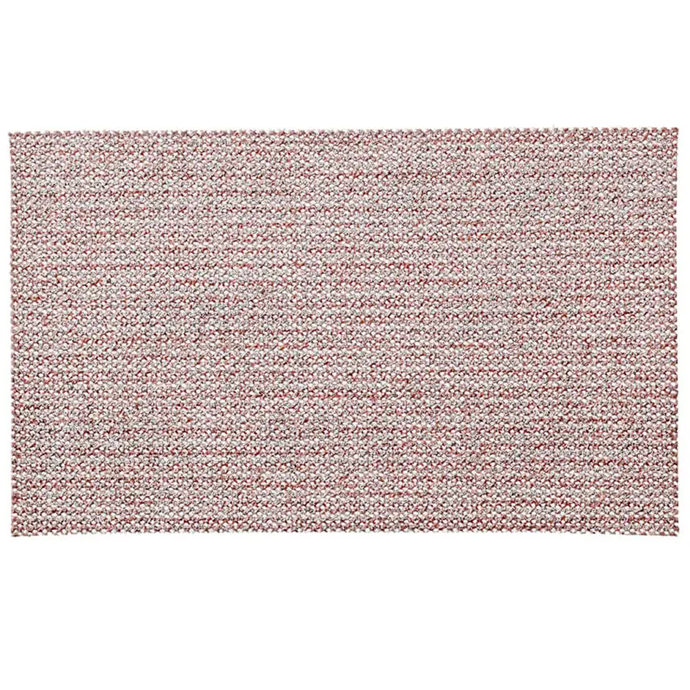 Close-up of the light maroon 81x133mm Abranet Ace net sheet with ceramic grains