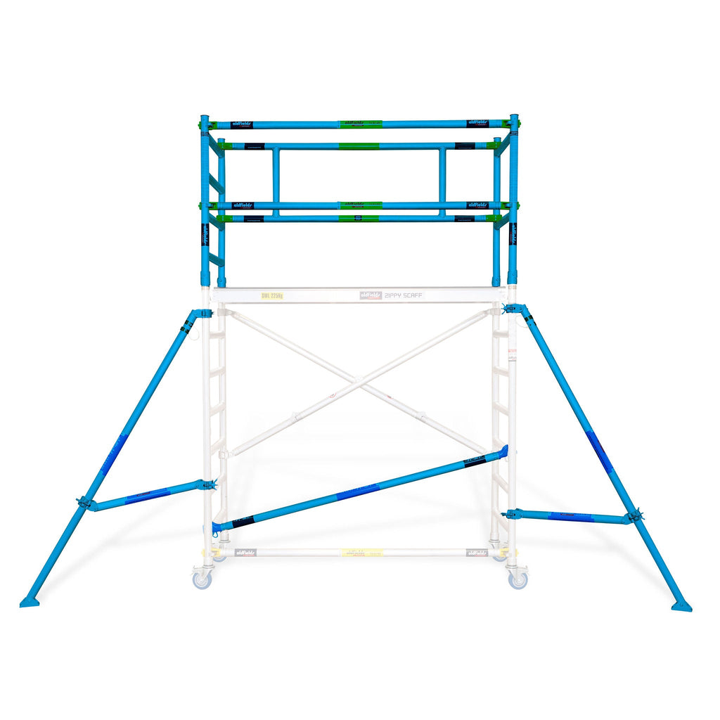 Oldfields Zippy Scaff™ Guardrail Extension Pack (1.9m Standing Height)