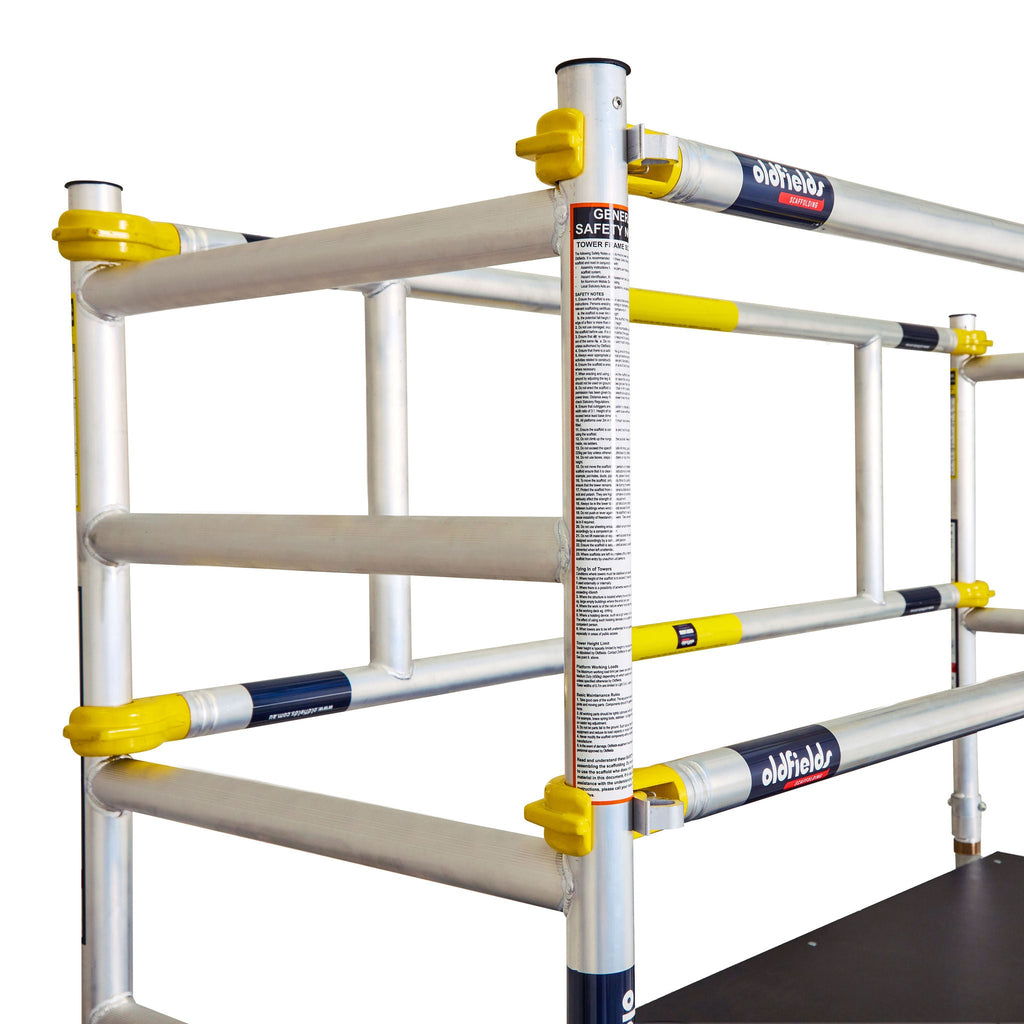 Oldfields Zippy Scaff™ Guardrail Extension Pack (1.9m Standing Height)