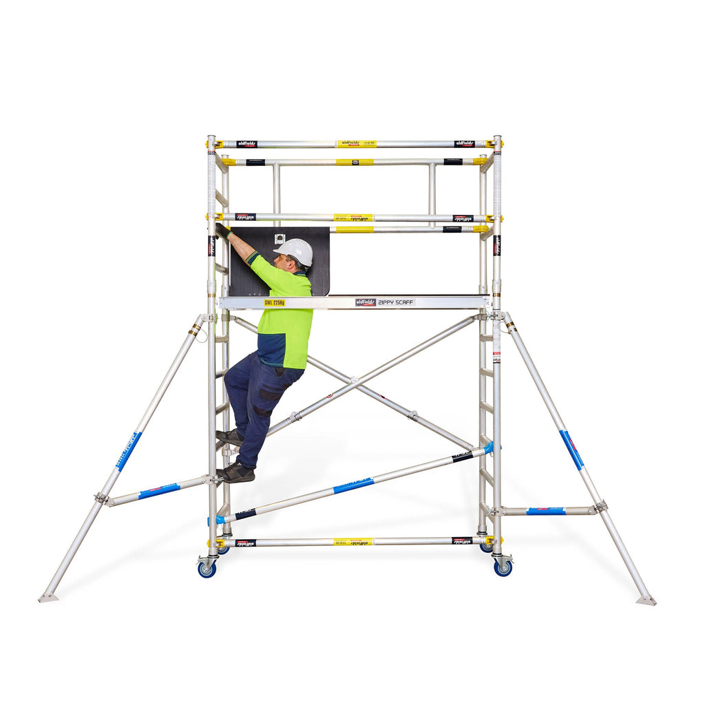 Oldfields Zippy Scaff™ Guardrail Extension Pack (1.9m Standing Height)