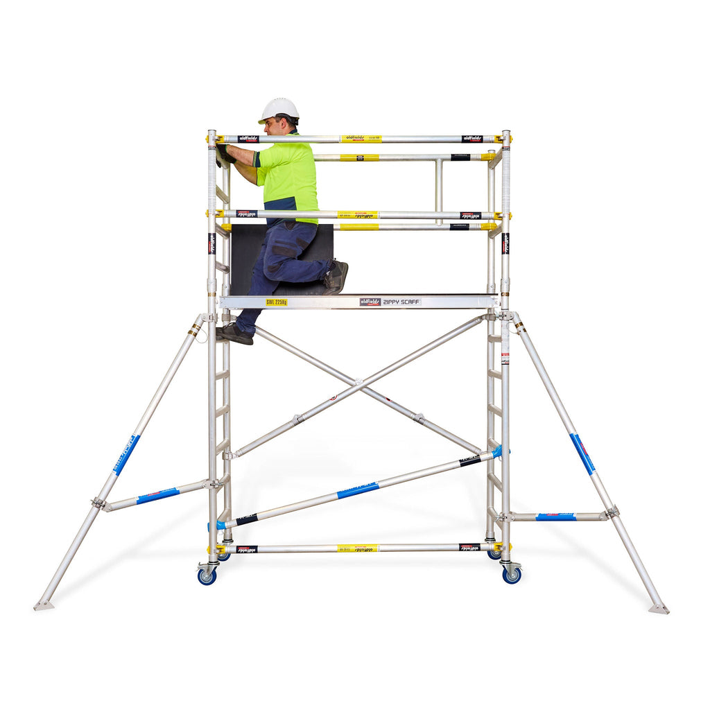 Oldfields Zippy Scaff™ Guardrail Extension Pack (1.9m Standing Height)